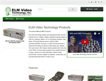 Tablet Screenshot of elmvideotechnology.com